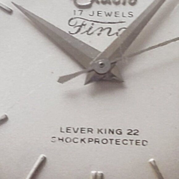 Vintage Swiss "Exacto Fino" mecganical watch in excellent working condition - Picture 4 of 10